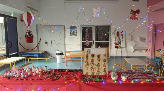 Don de jouets dans le service de rééducation fonctionnelle